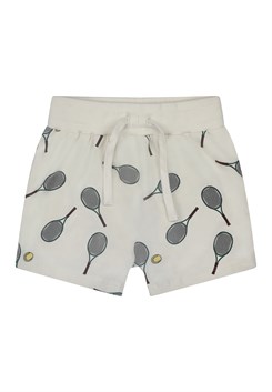The New Karlo shorts - White Swan Tennis AOP